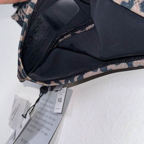 bond-eye Sleeker Bikini Bottom in Metallic Leopard Print Size XS - Picture 7 of 7